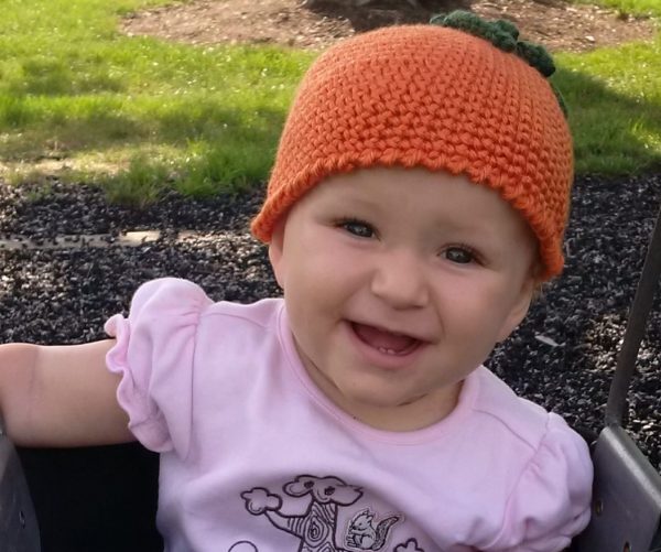 Pumpkin Beanie - Crochet for Babies
